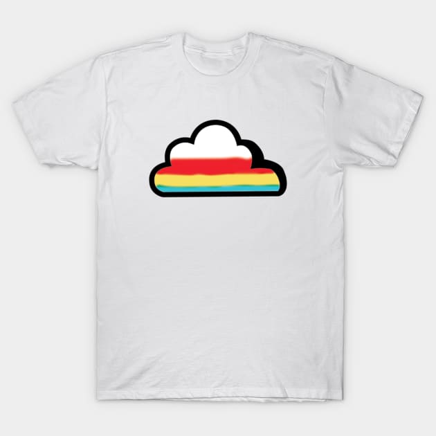 Happy Rainbow Yum Yum no.2 T-Shirt by Eugene and Jonnie Tee's
